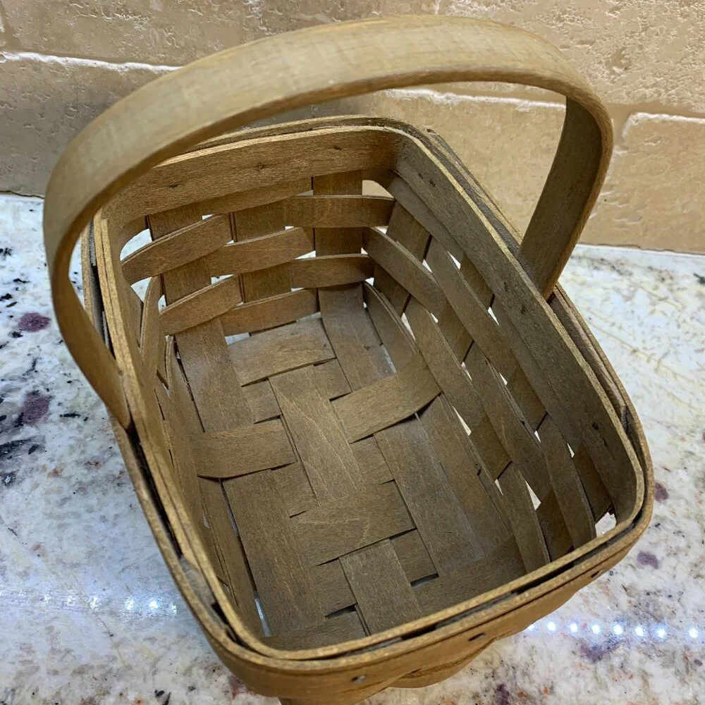 Vintage Longaberger Small Basket 1984